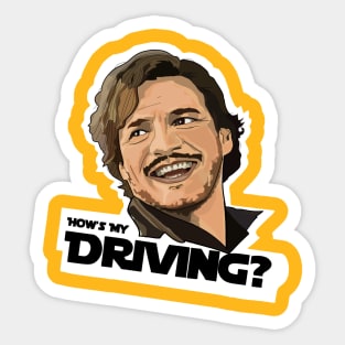 the Unbearable Weight of Pedro Pascal Sticker